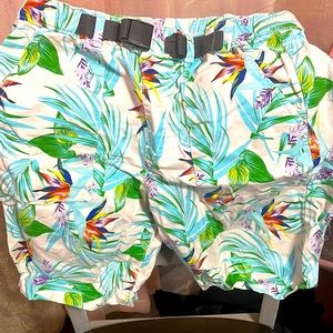 Wonder nation tropical shorts boys 14/16
